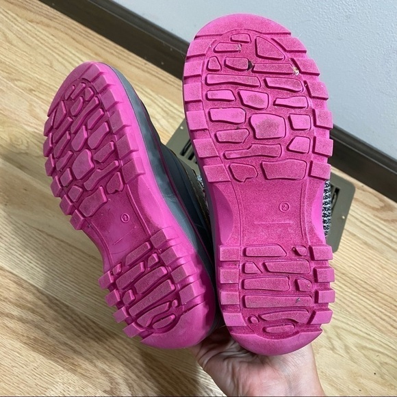 Winter Boots Girls Thinsulate Insulated Sz 2 Snow - Picture 7 of 8